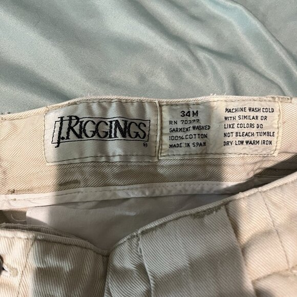 Men’s 34M J Riggings Light Brown Shorts Retro Fair Condition - Picture 3 of 5